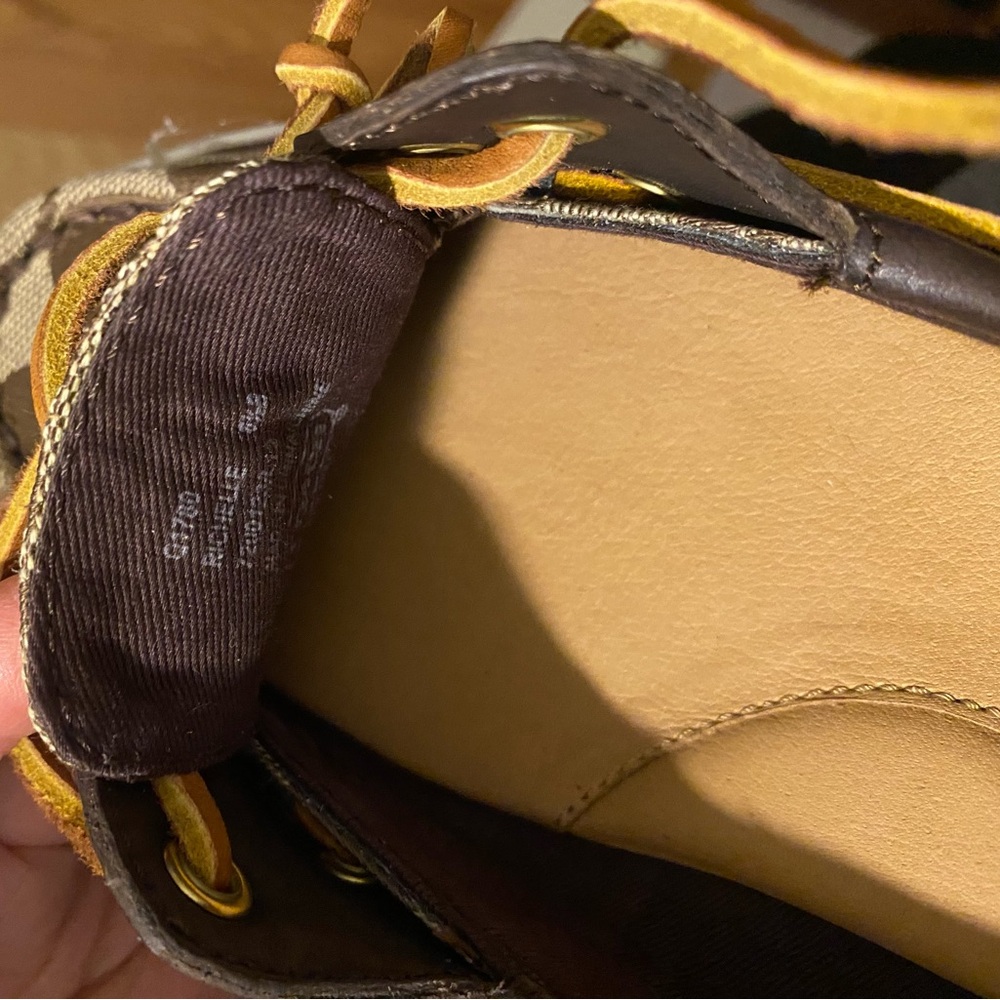 Coach Women's Tan and Brown Loafers - Picture 2 of 4